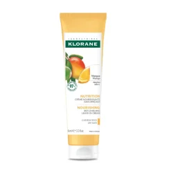 Klorane Manga Creme Nutritivo Sem Enxaguar 100ml | Cabelo Seco