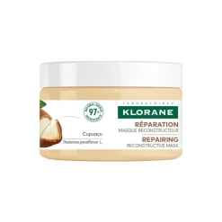 Klorane Máscara Cupuaçu Reparação 250ml | Reparação Intensiva Cabelo Seco e Danificado