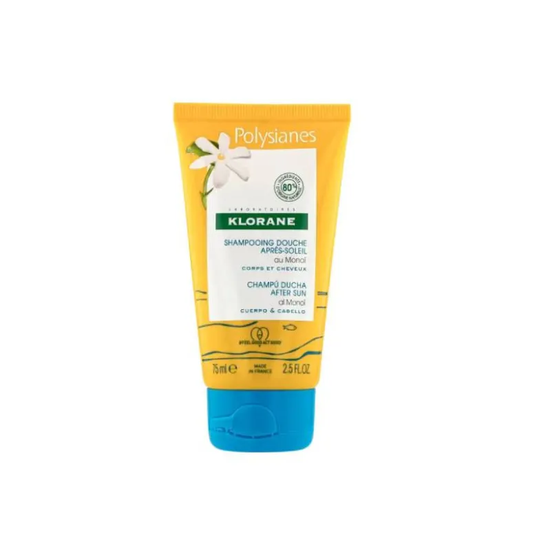 Klorane Polysianes Champô Duche Pós-Solar Com Monoï 75ml