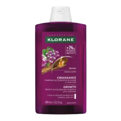 Klorane Quinina Champô Acelerador de Crescimento 400ml | Fortalece e Redensifica