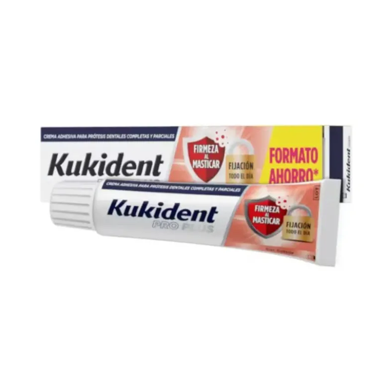 Kukident Firmeza ao Mastigar Creme Adesivo sem Sabor 57g | Sabor neutro
