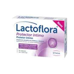 Lactoflora Protetor Íntimo 20 Cápsulas | Probióticos para Flora Vaginal Saudável