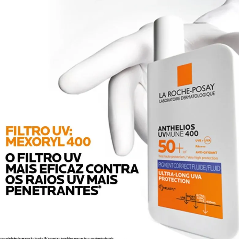 La Roche Posay Anthelios UVMUNE 400 Fluido Antimanchas FPS50+ 50ml