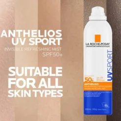 La Roche-Posay Anthelios UV Sport Bruma SPF50+ 200ml | Resistente à Água, Areia e Suor
