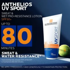 La Roche-Posay Anthelios UVSport Loção SPF50+ 200ml | Aplicável em pele molhada ou suada