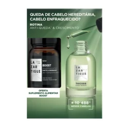 Lazartigue Pack Thicker Sérum 50ml + Boost Cápsulas 30un | Queda Progressiva