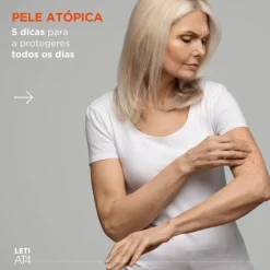 LETIAT4 Gel de Banho 750ml | Higiene Suave para Pele Atópica
