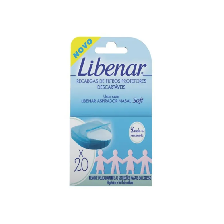 Libenar Baby Rec Asp Nasal Filt Desc X20