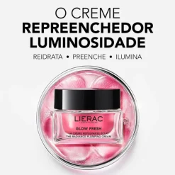 Lierac Glow Fresh Creme Preenchedor Luminosidade 50ml | Pele normal a seca