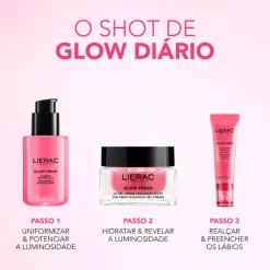 Lierac Glow Fresh Gel-Creme Frescura Luminosidade 50ml | Pele normal a mista