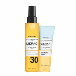Lierac Pack Sunissime Óleo Solar SPF30 150ml + Oferta Geleia Pós-Solar 75ml