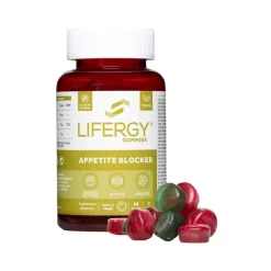 Lifergy Gummies Appetite Blocker Gomas x60
