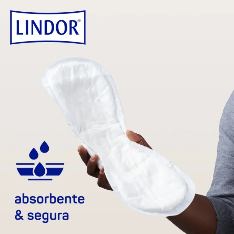 Lindor Lady Pad Extra Pensos (4 Gotas) 14 Unidades