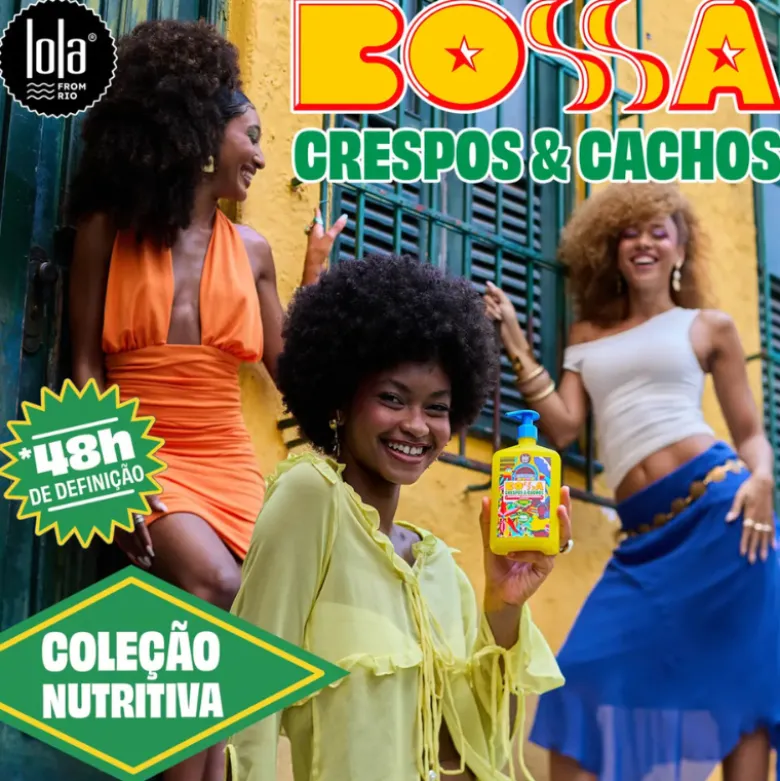 Lola Bossa Creme Modelador 500g | Define Cachos e Crespos com Fixação Duradoura