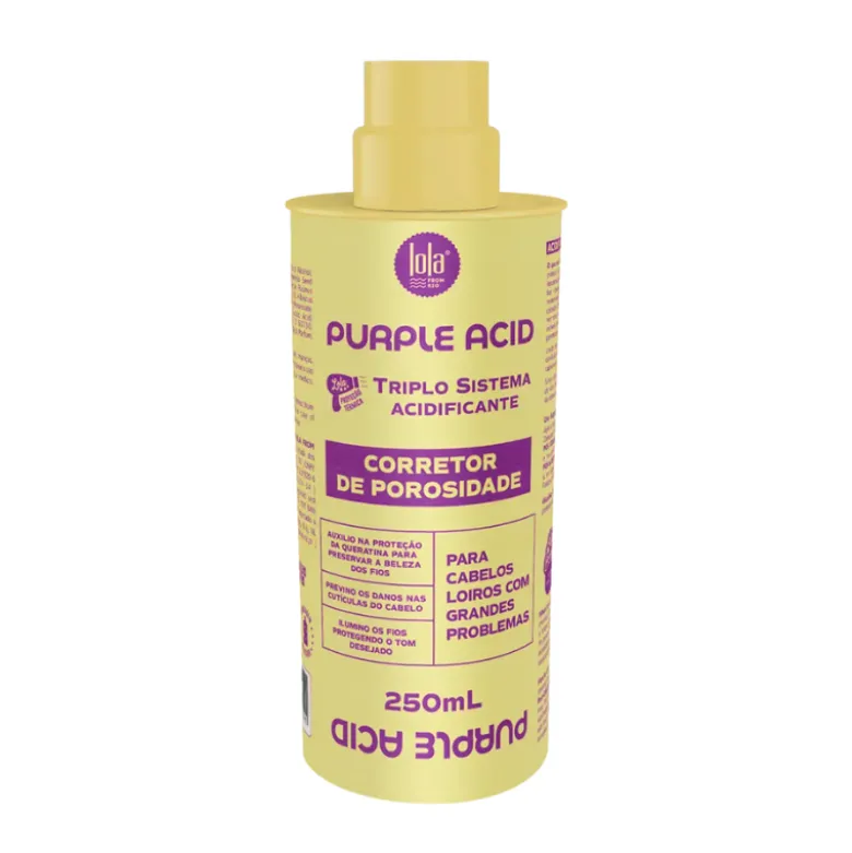 Lola Purple Acid Corretor Reparação Profunda e Anti-Amarelamento 250ml