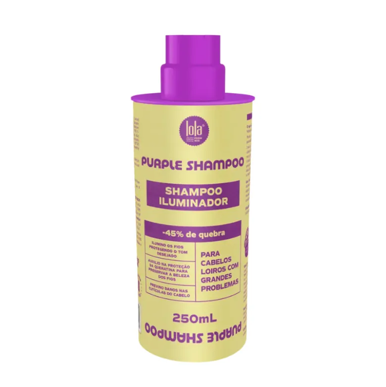 Lola Purple Shampoo Champô Iluminador Cabelo Pintado 250ml