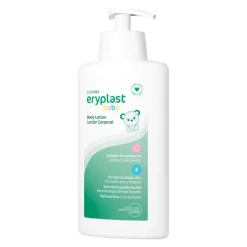 Lutsine Eryplast Baby Loção Corporal 500ml Hidratação 24h Bebé Pele Seca e Atópica