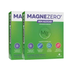 Magnezero Pack 2x20 Ampolas | Suplemento Magnésio Bebível | Reduz Cansaço e Fadiga | Apoia Músculos e Sistema Nervoso
