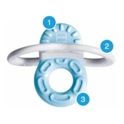 MAM Bite & Relax Mini Mordedor com Clip Fase 1 2+ Meses