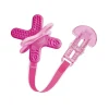 MAM Bite & Relax Mordedor Fase 2 +4M com Clip | Alívio Dentição Bebé Rosa