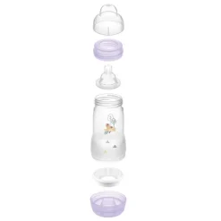 MAM Easy Start Biberão Anticólicas 0+ Meses 160ml Azul