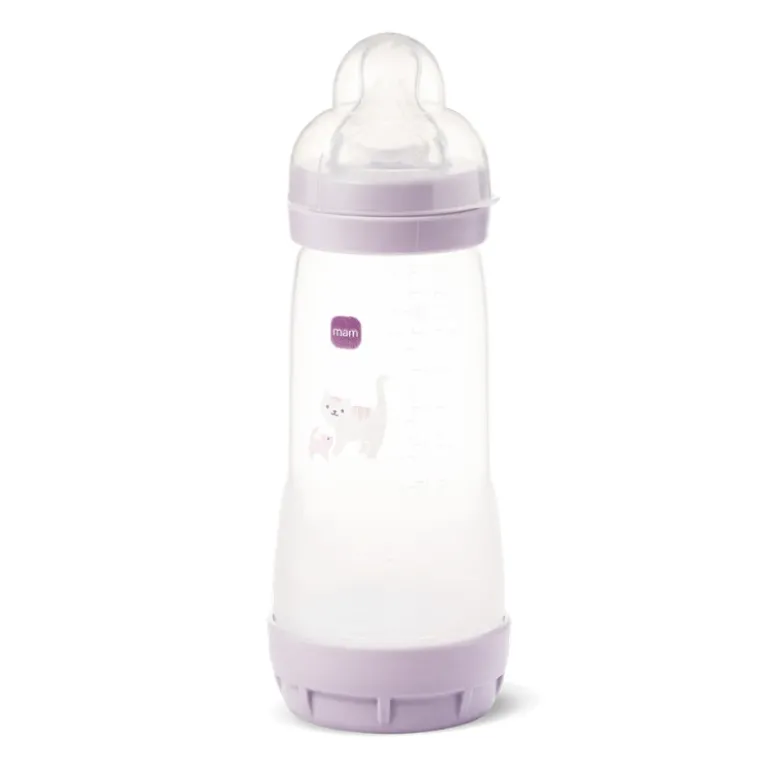 MAM Easy Start Biberão Anticólicas 4+ Meses 320ml Lilás