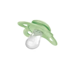 MAM Original Chupeta Silicone +6 Meses Verde/Bege 2 Unid. | Ortodôntica com Caixa