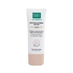 Martiderm Proteos Screen Clair Creme SPF50+ 40ml | Creme com Cor Clara Antienvelhecimento