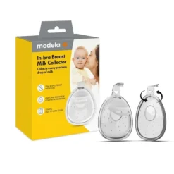 Medela Coletor de Leite InBra 2 Uni. 30 ml | Silicone Macio | Uso Discreto no Sutiã