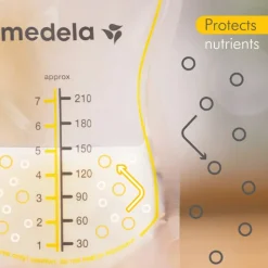 Medela Easy Pour Sacos Armazenamento Leite Materno x25