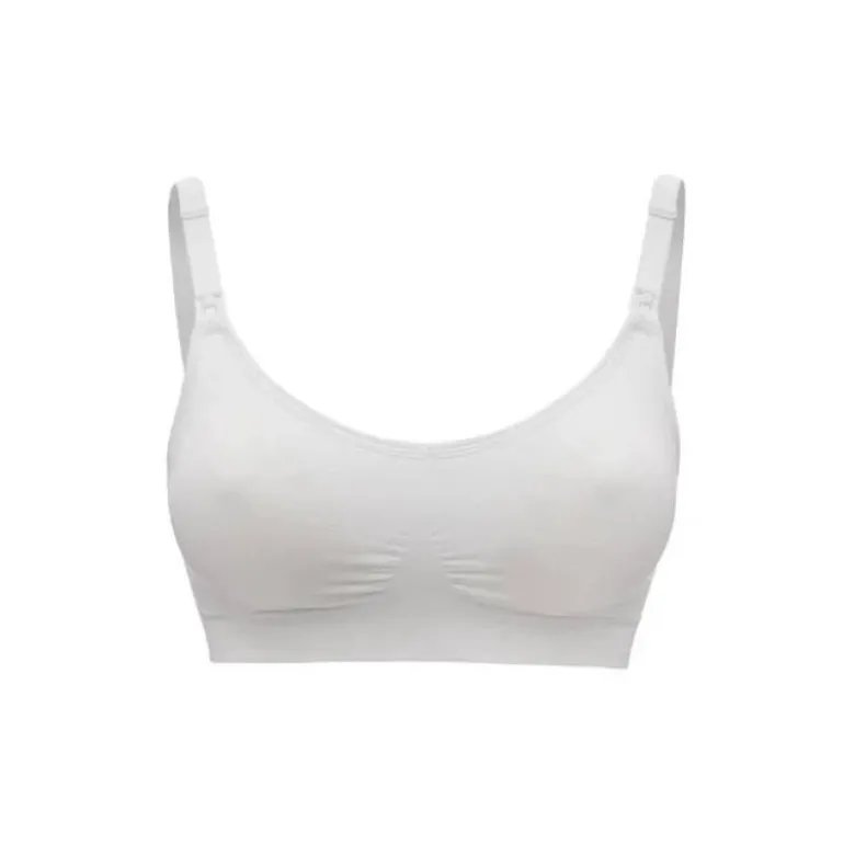Medela Soutien de Gravidez e Amamentação Keep Cool Branco Tamanho L | Alças Ajustáveis