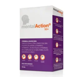MentalAction 50+ – Suplemento 30 Dias Memória e Vitalidade Após os 50 anos