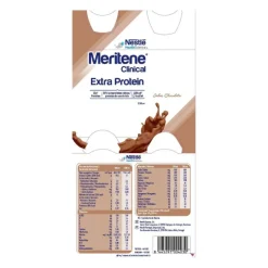 Meritene Clinical Extra Protein Chocolate 4x200ml | Para desnutrição ou necessidades aumentadas