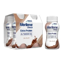 Meritene Clinical Extra Protein Chocolate 4x200ml | Para desnutrição ou necessidades aumentadas