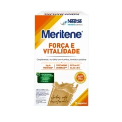 Meritene Força e Vitalidade Café Descafeinado 15 Saquetas Pó | Preço Especial