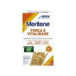 Meritene Força e Vitalidade Café Descafeinado Saquetas Pó x15