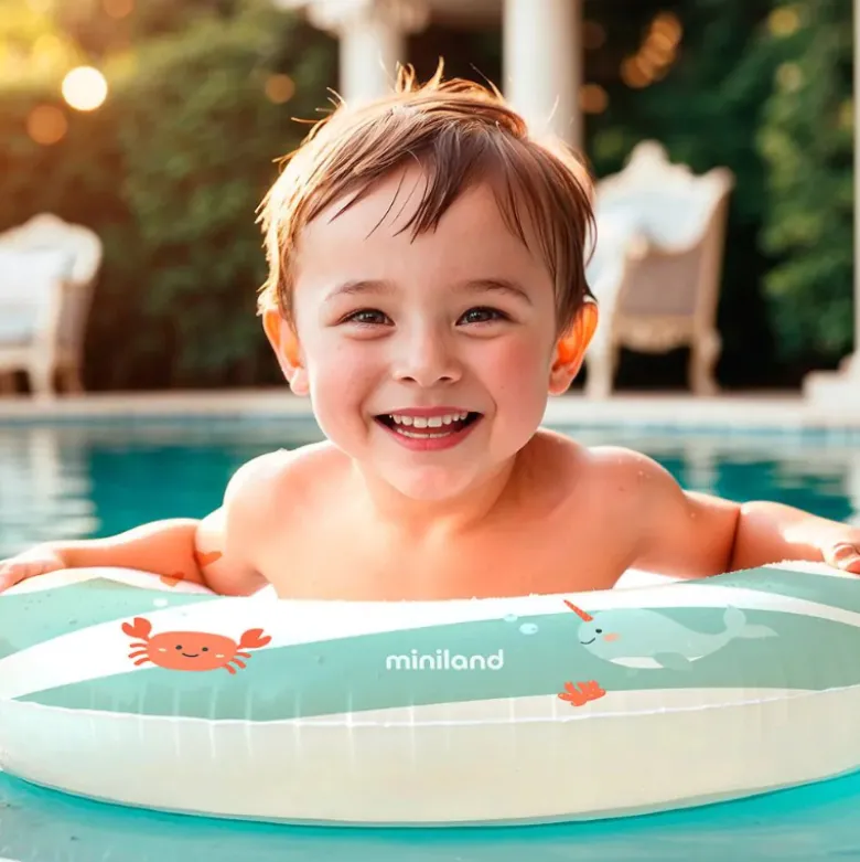 Miniland Boia Infantil 55cm | Piscina e Praia Leve e Fácil de Encher
