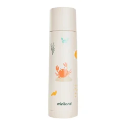 Miniland Crabsy Garrafa Térmica 500ml | Mantém Temperatura 24h | À Prova de Fugas