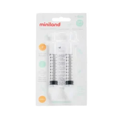Miniland Kit Lavagem Nasal 2 Seringas Silicone 4M+ | Reutilizável
