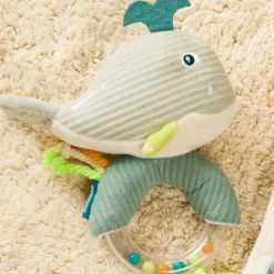 Miniland Ocean Rattle Roca Bebé 0-6M | Estimulação Sensorial