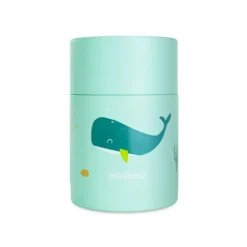 Miniland Whaley Food Thermy Termo Comida Bebé 600ml | Isolamento 12h | Serve Diretamente