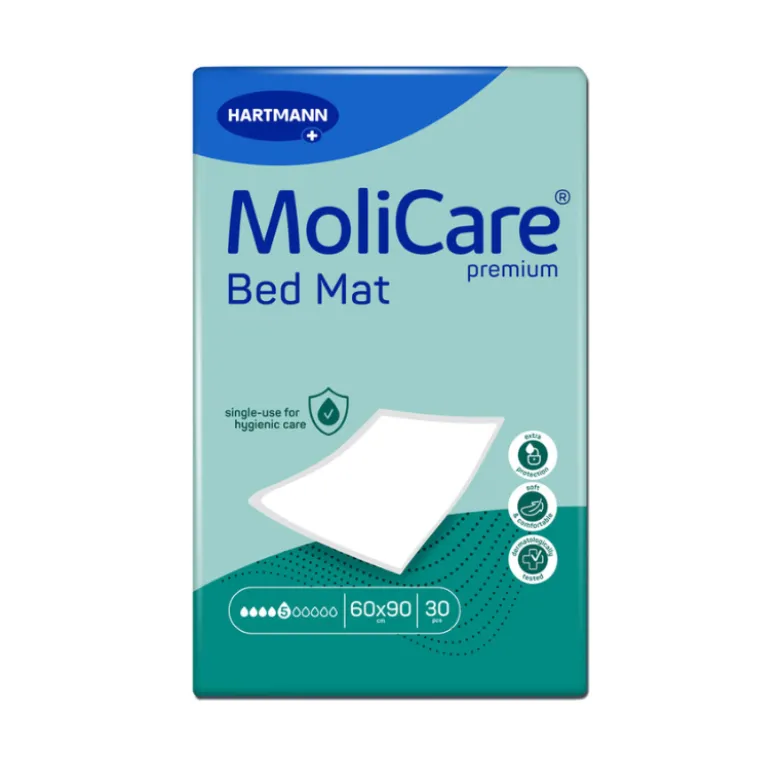 Molicare Bed Mat Resguardos (5 Gotas) 60x90cm 30 Unidades
