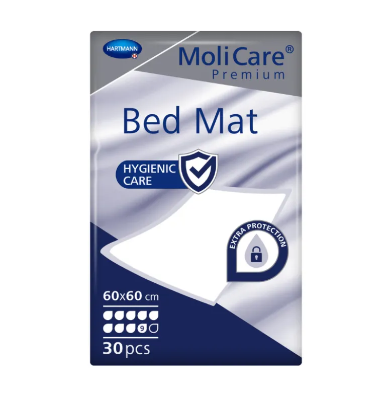 Molicare Bed Mat Resguardos (9 Gotas) 60x60cm 30 Unidades