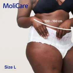 Molicare Lady Pants Cuecas L (5 Gotas) 7 Unidades