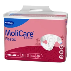 Molicare Premium Elastic Fraldas M (7 Gotas) 30 Unidades