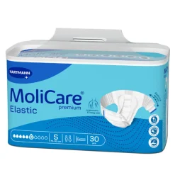 Molicare Premium Elastic Fraldas S (6 Gotas) 30 Unidades