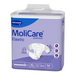 Molicare Premium Elastic Fraldas XL (8 Gotas) 14 Unidades