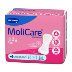 MoliCare Premium Lady Pad 1.5 Gotas | Pensos Incontinência Ligeira Feminina | Até 29% Mais Finos | SkinGuard®