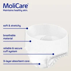 Molicare Premium Mobile Cuecas L (6 Gotas) 14 Unidades