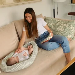 Molis&Co Baby Nest Mint Tea | Ninho Portátil para Recém-Nascido